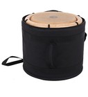 5d2 Rope Tuned Professional Tambora 13   - 14    Para Merengue  Bag Included Brown 
