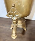 Antique Russian Brass Samovar  Made In Tula  Late 19th Century 