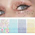 Face Gems Adhesive Star Stars 3d Jewel Tattoo Festival Party Body Sticker