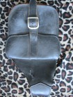 Black Leather Western Saddle  Bags