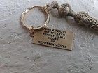 Vintage Torah Pointer Keychain John M  Perzel Speaker Pa House Of Representative