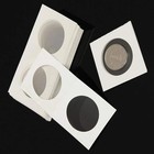 50 Pcs 40mm 2x2 Inch Cardboard Coin Holders Flips For Morgan  Peace  Ike Dollar