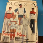 Huge Vintage Men   s Sewing Pattern Lot Mccall   s Butterick 70s 80s 90s Sportswear