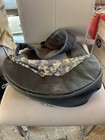 Cuby Mesh Sling Tote Dog Carrier Black And Camouflage Portable Pet Travel Bag