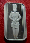 Tin Soldier Art Bar By Silvertowne Mint 1 Troy Oz 999 Fine Silver