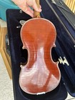 Restored 1800 1900   s Old Violin 4 4 Full One Piece Back