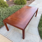 Mid Century Modern Vejle Stole Teak Coffee Table Rectangular