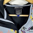Burton Crown Weatherproof Full Zip Fleece Jacket Kids Large 12 Scribble Nwt Ski