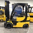 2023 Yale Glc050lx 5000lb Used Lp Gas Forklift Triple Mast Sideshift 2606 Hours