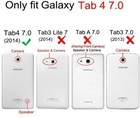 Slim Shell Case For Samsung Galaxy Tab 4 7 0  Lightweight Protective Stand Cover