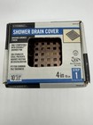 Everbilt Evb4sq64sf 4    Brushed Bronze Square Shower Drain Cover Grate