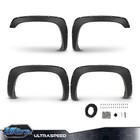 Fit For 1999-06 Chevy Silverado Gmc Sierra Pocket Style Rivet Fender Flares 4pcs