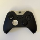 Xbox One Elite Series 1 Wireless Controller - Black   Complete In Box - Tested 