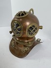 Vintage Copper Brass Diving Helmet Mini Deep Sea Diver Decor