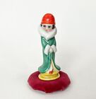 Vtg Lady Half Doll Pin Cushion Woman Full Figurine Porcelain Old Art Deco German