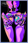 Squeeze By Audrey Herbertson Blacklight Poster - Flocked - 23  X 35 