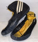 Adidas Adizero Sydney Wrestling Shoes Men s Size 10 5 Black   Yellow Mma Rare