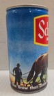 Vintage Beer Can Schmidt Beer Horses Plow Man Scenic Scene Farm Tab Top