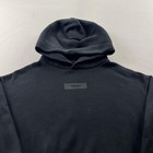 Essentials Fear Of God Hoodie Sweatshirt Youth 6 7 Black Fleece Pullover Logo