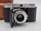 Voigtlander Vito Ii 35mm Film Folding Camera W  Color-skopar 50mm F3 5   Case