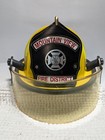Cairns 1010 Fire Helmet - Yellow Mountain View Fire District 