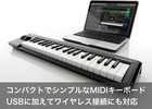 Korg Microkey2-61air 61keys Compact Midi Keyboard Bluetooth Usb Japan New