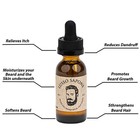 Lusso Sapone Beard Oil Grooming Kit Beard Balm Soap Wooden Comb Growth Set