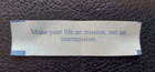 Rare Good Luck Token - Misspelled Fortune Cookie Fortune - Lucky Magic Success