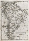 1846 Boynton Map South America Brazil Buenos Aires Chili Peru Rio De Janeiro Sa