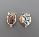 3 Pc Mary Undoer Untier Knots Center Italy Rosary Centerpiece Large E115 Silver