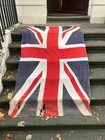 Old Vintage Union Jack Flag Cotton  Linen  Superb
