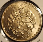 1967 Tonga 50 Seniti Coin