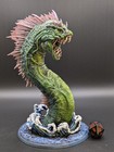 Pro Painted Sea Serpent Leviathan Miniature Dungeons   Dragons Pathfinder Rpg