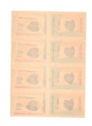 Matchbox Labels Vintage Full Line Uncut Czechoslovakia 1960 s