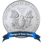  1 American Silver Eagle 1 Oz Random Year Brilliant Uncirculated