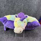 Pillow Pets Glow Pets Light Up Rainbow Stuffed Plush Unicorn W night Light 14   