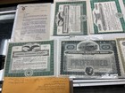 Lot Of Vintage Stock Certificates