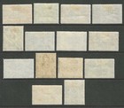 Cayman Islands Sg115 126a 1938 Kgvi Full Set Of 14  M mint  C   120