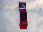 Nwt Stance Freshtek Performance Socks  Men s L  Red  White    Blue  Quarter Ht 
