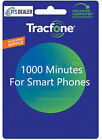 Tracfone 1000 Minutes For Smart Phones -- Direct Refill  Fast   Right