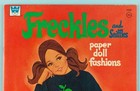 Vintage Original 1972 Whitman Freckles Paper Dolls  1959 Uncut