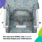 Cosco Kids High Chair   Foldable Lightweight Baby Highchair   Compact Design