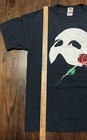 Vintage Fruit Of Loom Phantom Of The Opera T-shirt L Black 1986 Broadway Tee