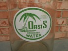 5 Gallon Glass  Bottle Carboy Vintage Oasis Drinking Water Antique