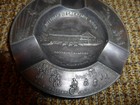 1940s Belknap Souvenir Ashtray Ama Motorcycle Races Laconia Harley Indian