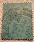 Great Britain Stamp Scott  114  2 1 2p  Queen Victoria  Used Lilac   Blue  a 