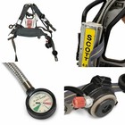 Scott 4 5   2 2 Scba Firefighter Air Pack Harness  Untested  For Parts   As-is