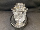 Vintage Sterling Cincinnati Sugar  Creamer And Tray Set With Silver Edge