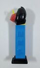 Pez Vintage Raven Red Beak  Yellow Glasses  Blue Stem No Feet - Austria Made