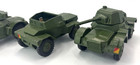 Dinky Toys  673 Scout Car    2   670 Armoured Car Made In England Nr  Mint Orig 